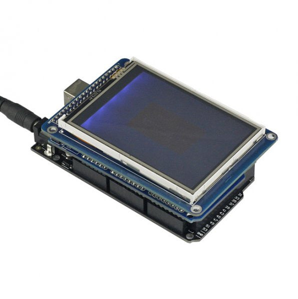Mega 2560 R3 + Adaptor Shield + 3.2 TFT LCD Touch Panel - Thumbnail 3
