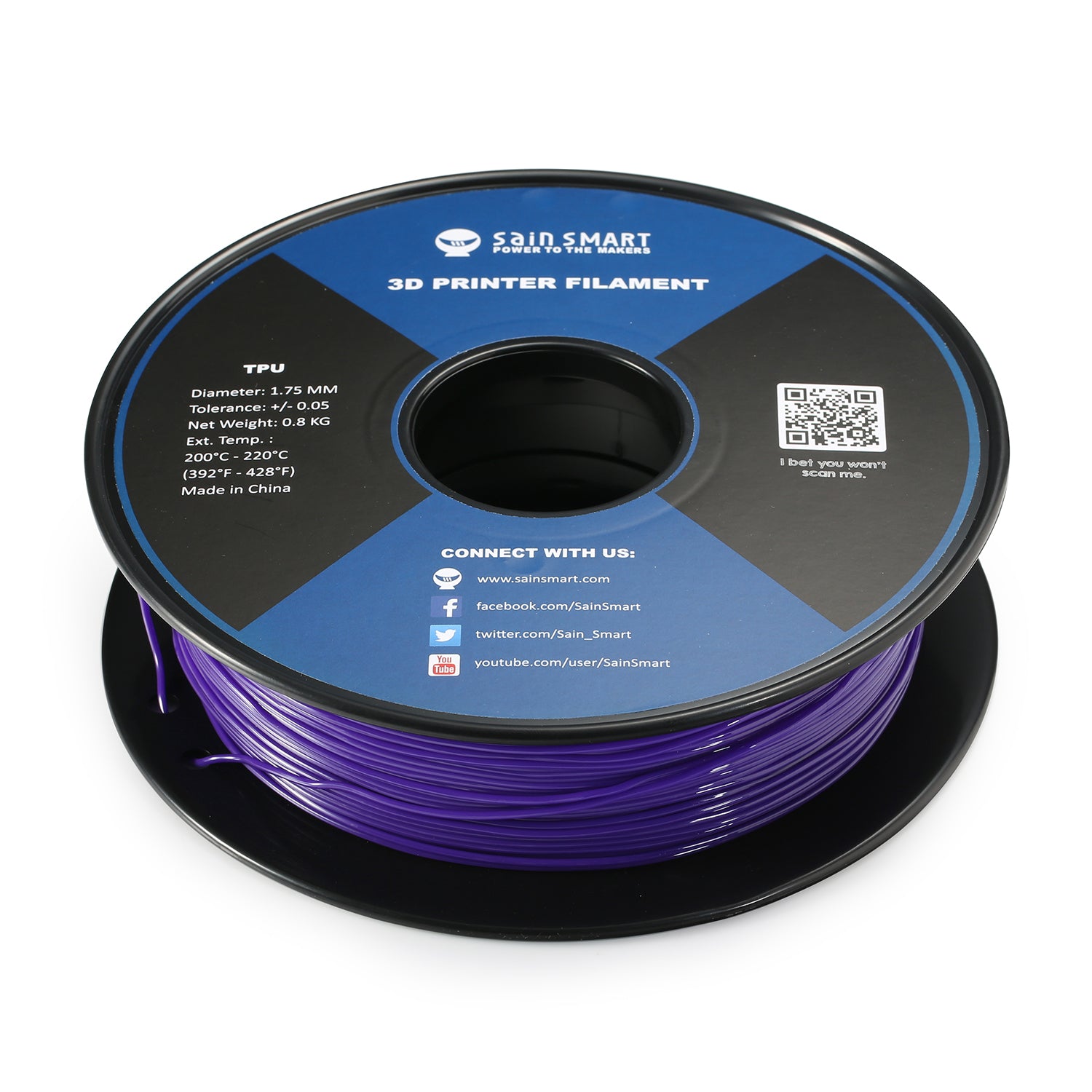 SainSmart Kaoss Flexible TPU Filament - Thumbnail 5