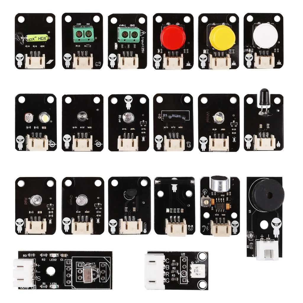 [Discontinued] Plug and Play Sensor Module Kit (40 in 1) for Arduino ...