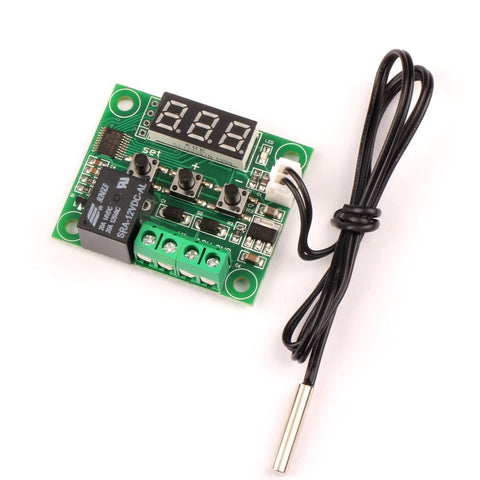 50-110°C W1209 Digital thermostat Temperature Control Switch 12V + sensor –