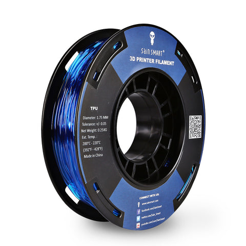 D3D Sigma TPU Flexible Filament 1.75mm-500g Spool (5 Colors) –