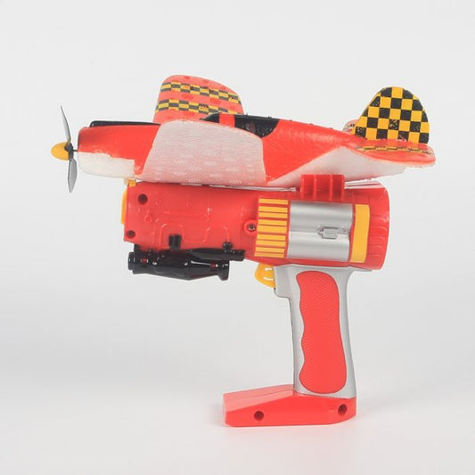 [Discontinued] SainSmart Jr. S-563 Catapult Plastic Airplane Christmas Gift