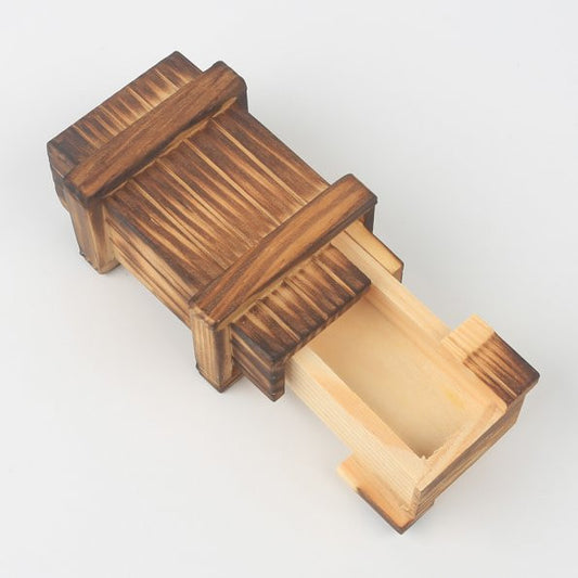 [Discontinued] SainSmart Jr. Sparkle Secret Trick Intelligence Magic Wooden Puzzle Black