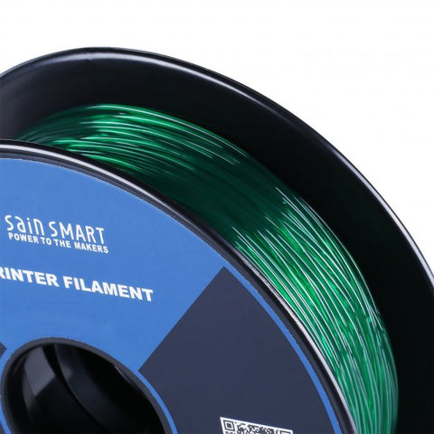 [Discontinued] Emerald, Flexible TPU Filament 1.75mm 0.8kg/1.76lb