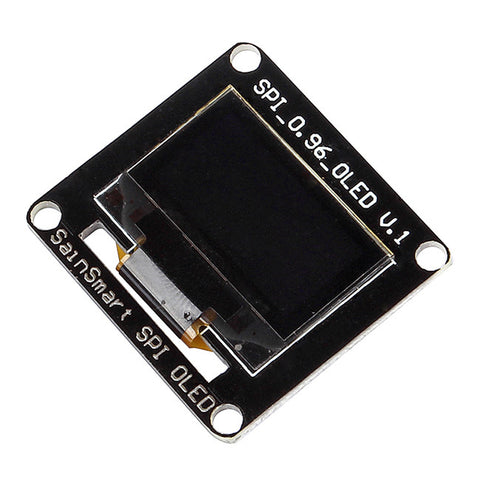[Discontinued] SainSmart 0.96" SPI Serial 128X64 OLED for Raspberry Pi Arduino Mega2560 UNO R3 ARM