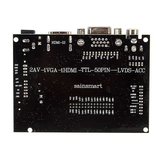 HDMI/VGA Digital LCD Driver Board for Raspberry Pi - Thumbnail 5