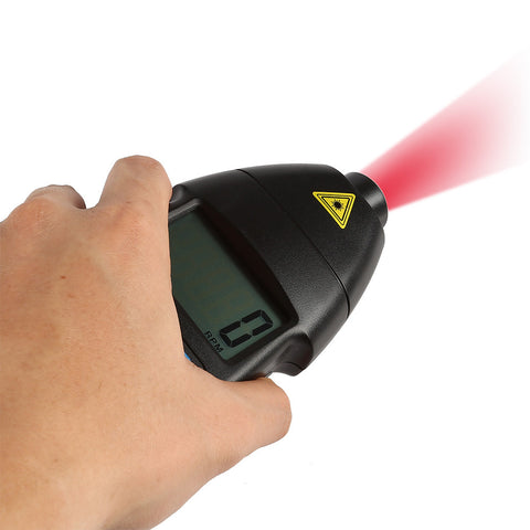 [Discontinued] SainSmart DT2234C Digital Laser Type LED Laser Non-contact RPM Tachometer