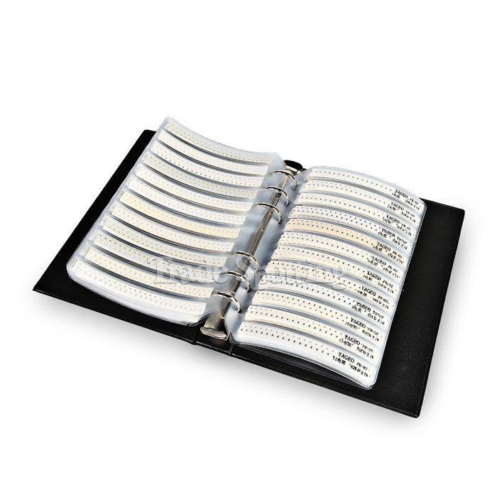 SainSmart 0603 SMD Resistor Assorted Folder with Chip Resistor Booklet