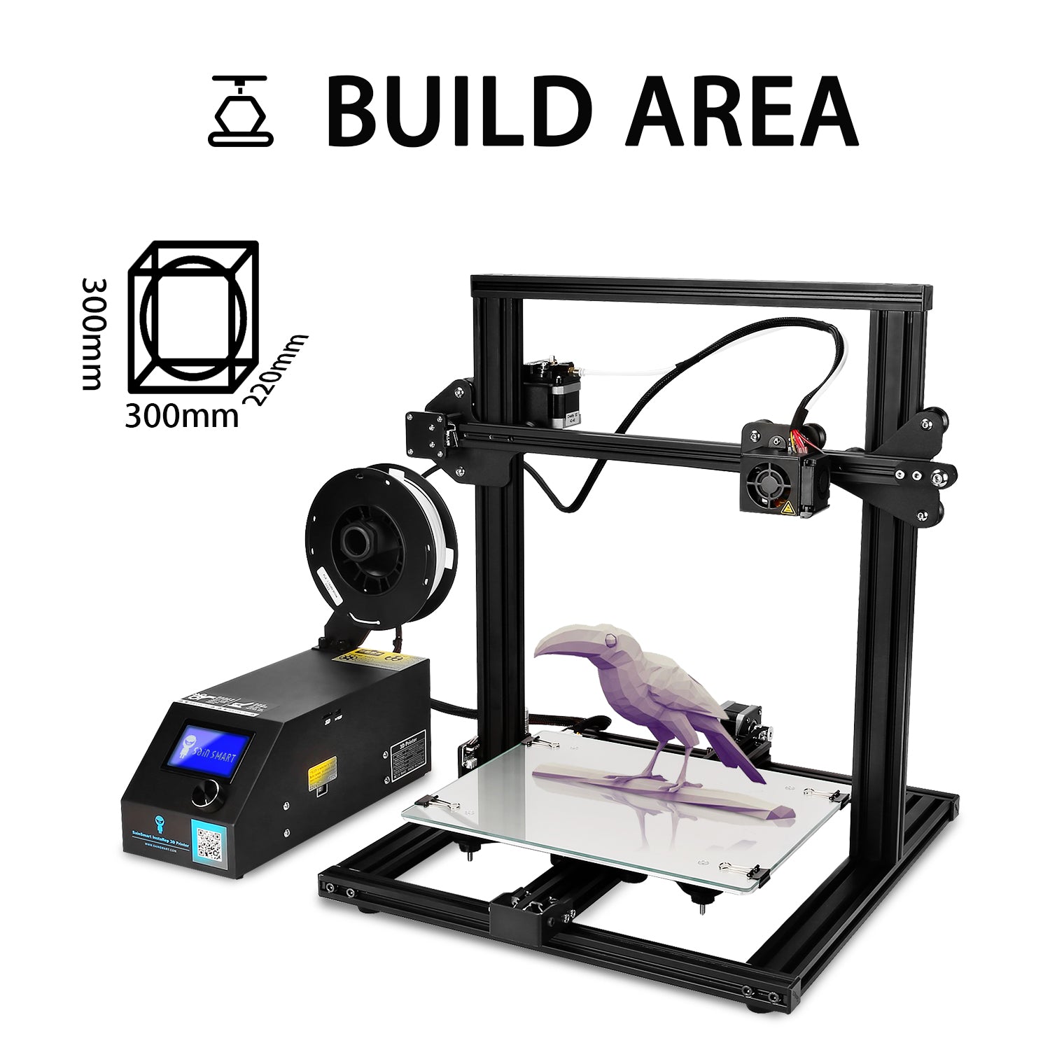 SainSmart x Creality3D CR-10 Mini 3D Printer - Thumbnail 3