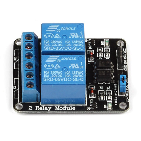 [Discontinued] 2-Channel 5V Relay Module