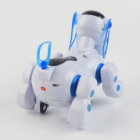 [Discontinued] SainSmart Jr. Pilot RT-09 Electronic Walking Pet Dog Toy with Music Light