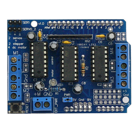 [Discontinued] SainSmart MEGA2560 R3+L293D Motor Drive Shield Starter Kit With Basic Projects for Arduino
