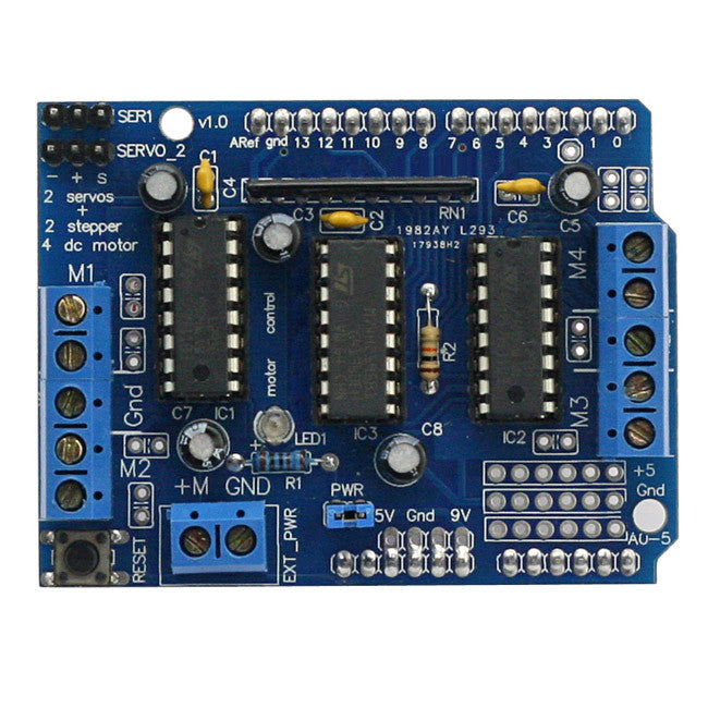 SainSmart UNO R3 Motor Drive Shield - Thumbnail 2