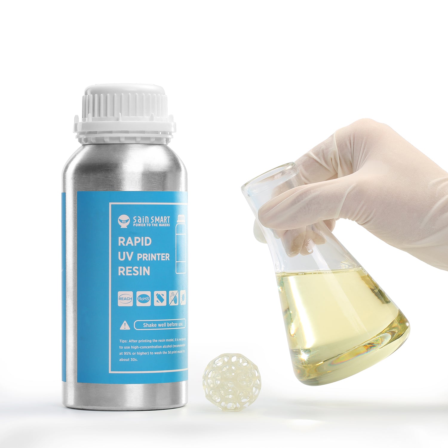 Discontinued] Rapid UV 405nm 3D Printing Resin 1000ml – SainSmart.com