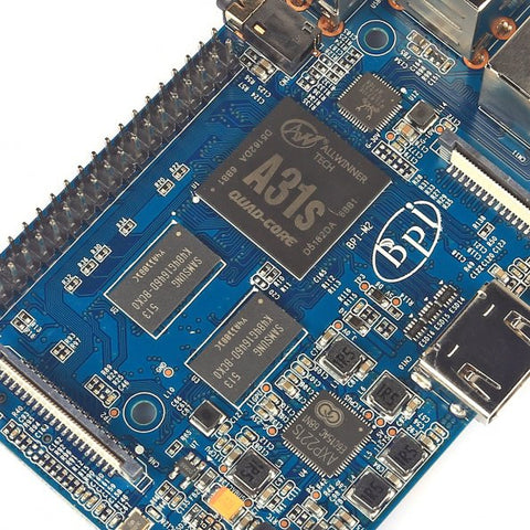 [Discontinued] Banana Pi M2 Board BPI-M2 A31S Quad Core on-board WiFi 1GB RAM