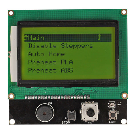 [Discontinued] Smart Controller LCD 12864 LED Turn On Control for 3D Printer RAMPs 1.4