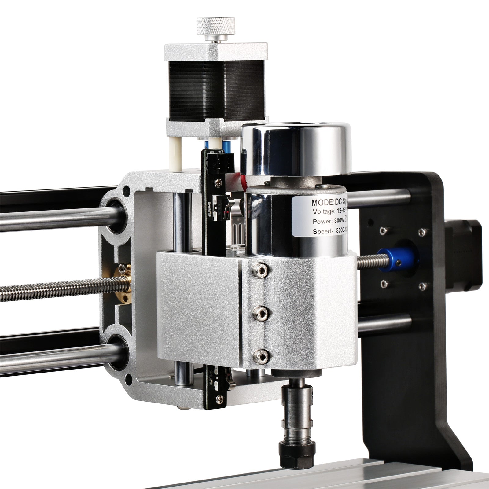 Open Box] 3018-PRO φ52mm Aluminum Spindle Holder – SainSmart.com