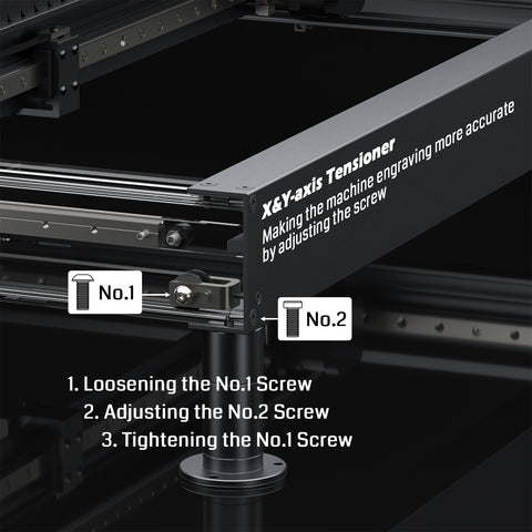 Jinsoku LC-50 Plus 10W Compressed FAC Laser Engraver Cutter