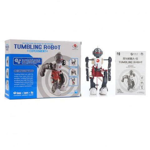 [Discontinued] SainSmart Jr. Tumbling Robot Science Kit / DIY Robot Toy Experiment Kit & Science Guide Christmas Gift