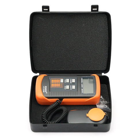[Discontinued] Sampo LX1330B Pocket Handheld Precision Digital 200000 Lux Meter Photometer Luxmeter Peak Hold Function