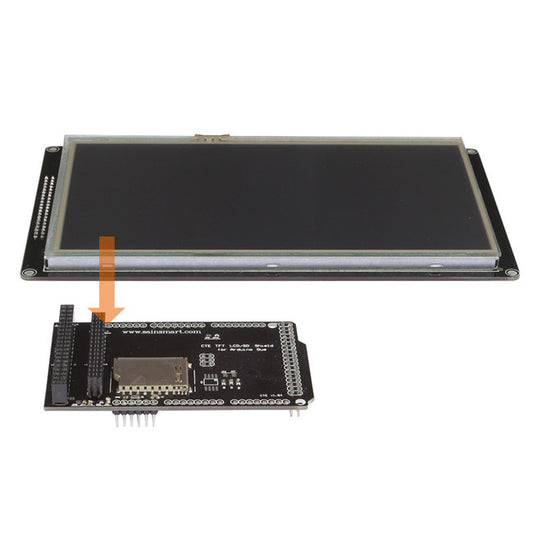 7" TFT LCD Screen SD Card Slot + TFT Shield For Mega 2560 R3