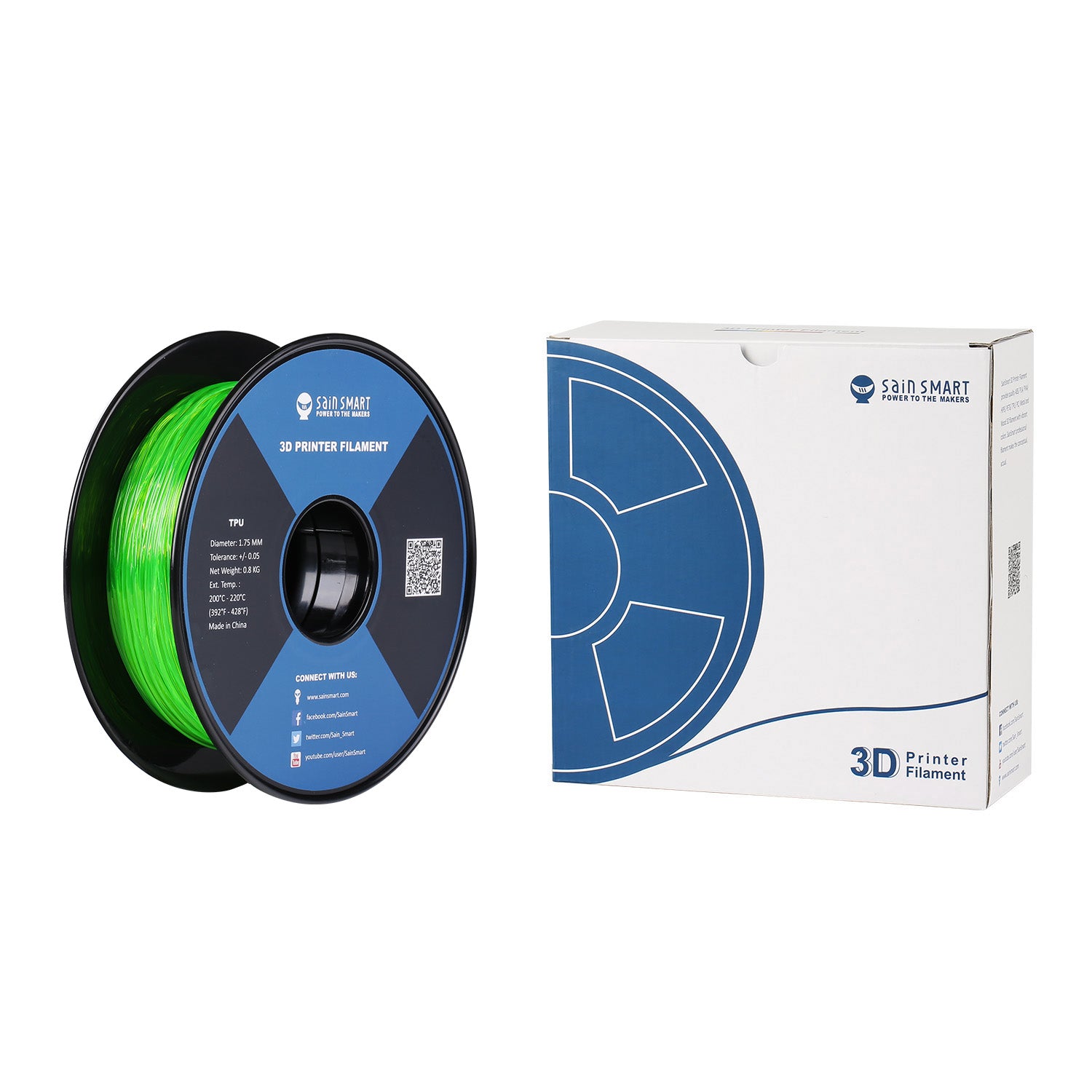 SainSmart Flexible TPU Filament - Thumbnail 2