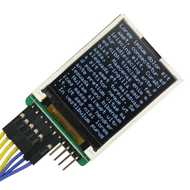 1.77 Inch TFT Color Display Module – SPI Interface, ST7735S Driver, For Arduino