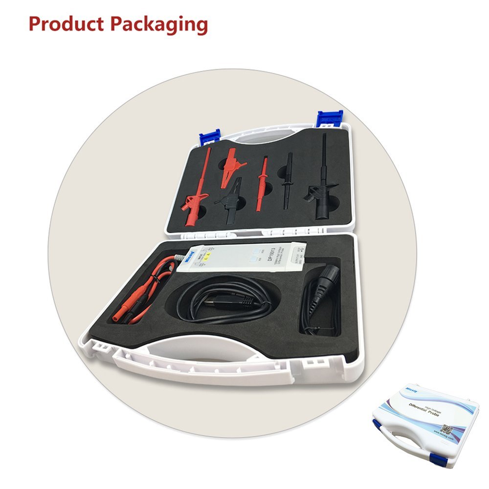 Micsig DP10013 High Voltage Differential Probe for Oscilloscope