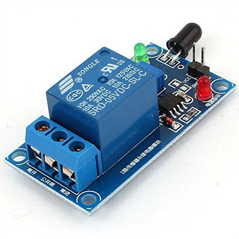[Discontinued] Flame Sensor with Relay Combo Module Fire Detection Alarm