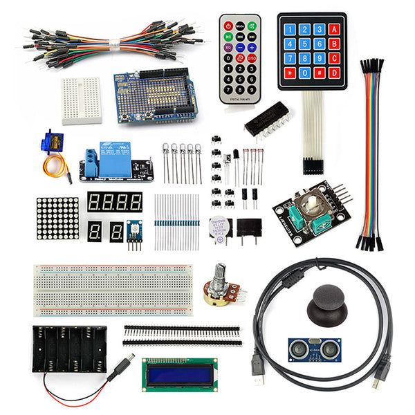 [Discontinued] Advanced Starter Kit for Arduino – SainSmart.com