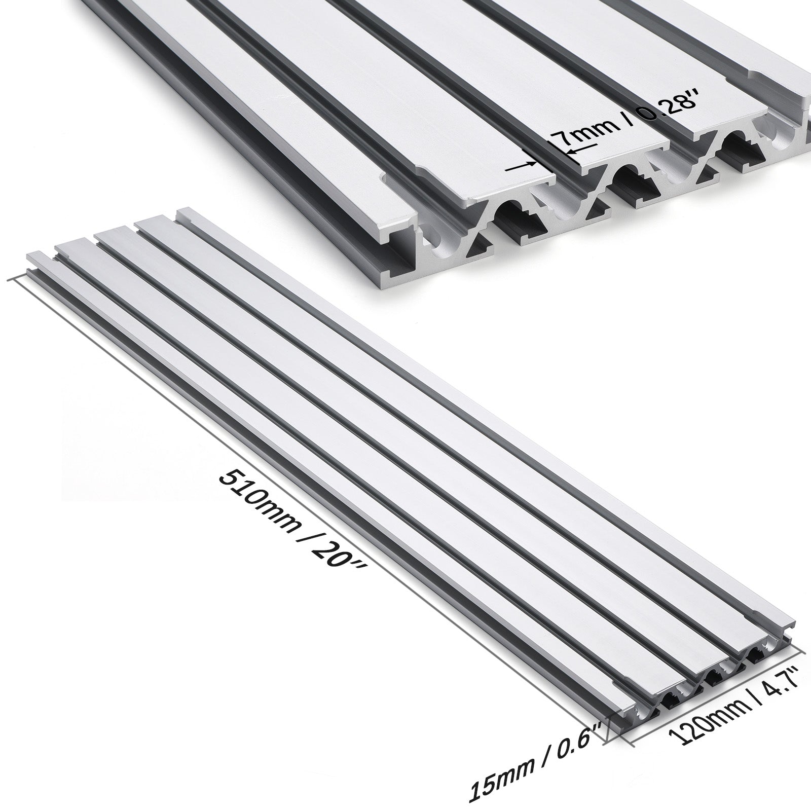 Genmitsu T-Slot Table Top CNC Aluminum Spoilboard for PROVerXL