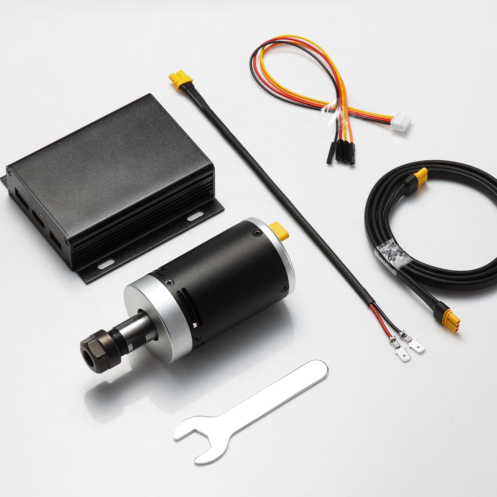 Open Box] 3018 φ44mm Brushless Motor Spindle Kit, 24V 12kRPM with
