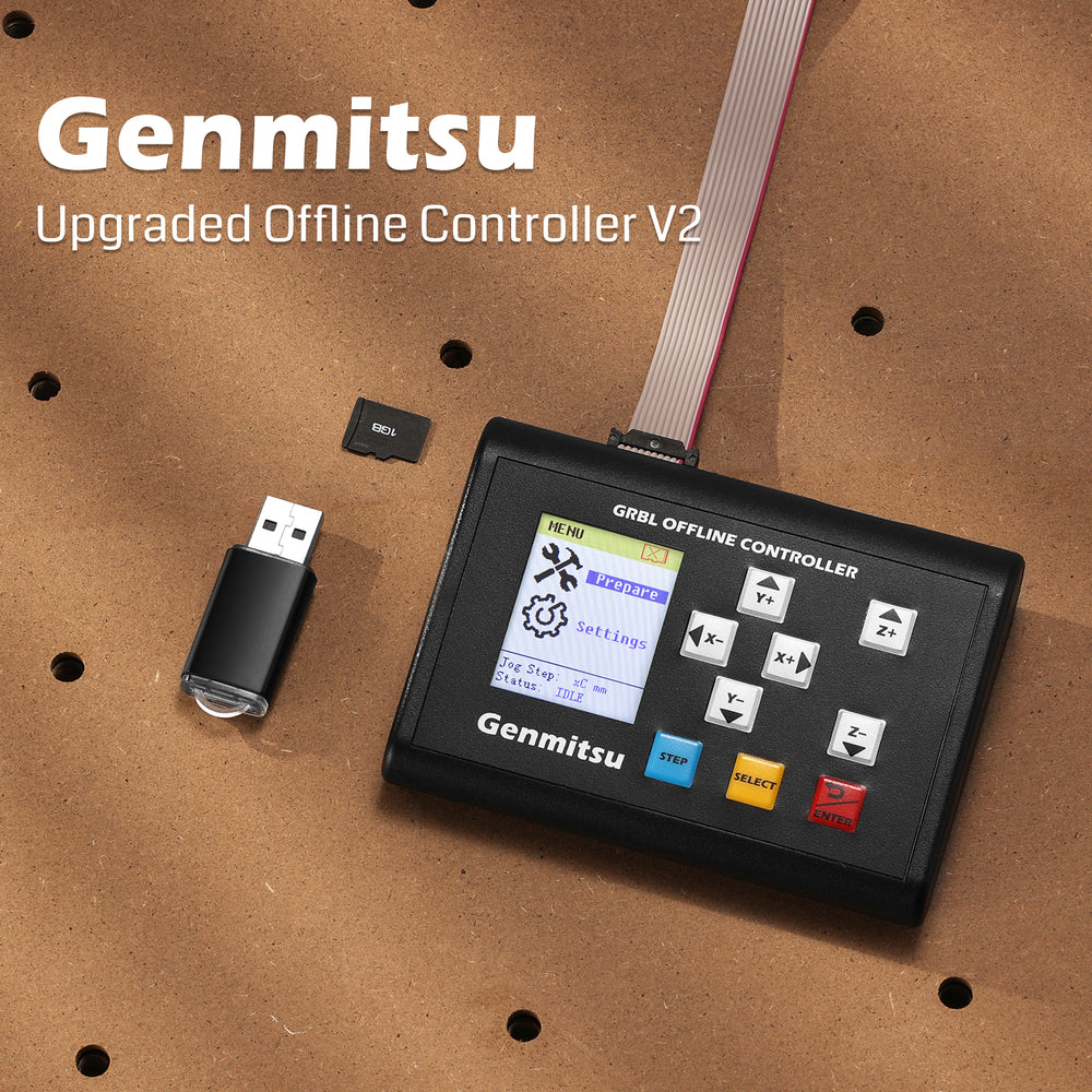 RATTMMOTOR Offline-Steuerung,Offline-Steuermodul CNC Router Offline-Steuerungsmodul Offline Controller für 1610/3018 pro/3018 Pro max CNC-Fräsmaschine RATTMMOTOR Offline-Steuerung,Offline-Steuermodul CNC Router Offline-Steuerungsmodul Offline Controller für 1610/3018 pro/3018 Pro max CNC-Fräsmaschine