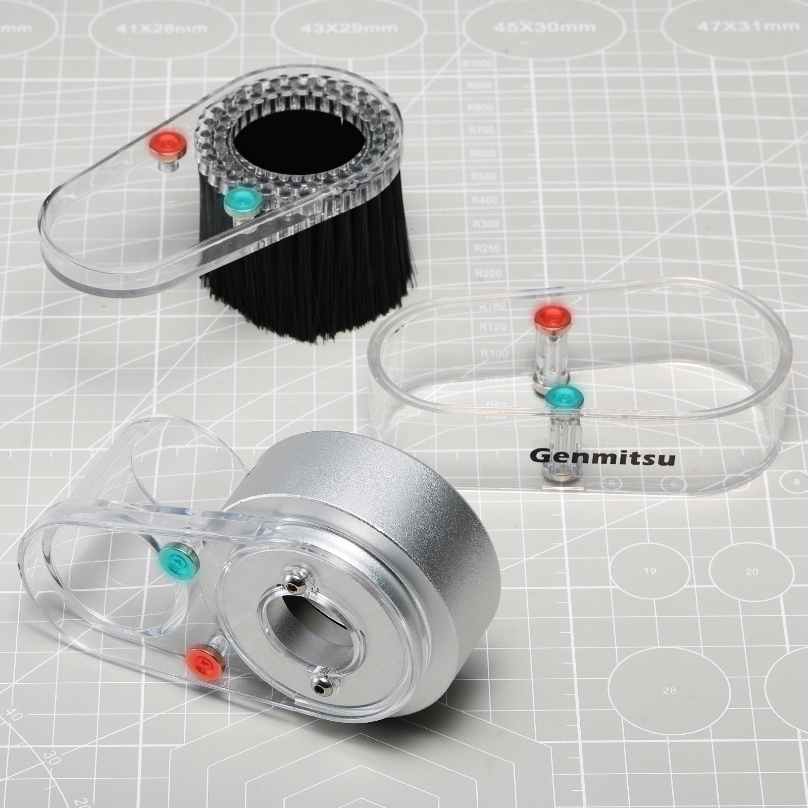 Genmitsu Φ52mm CNC Dust Boot ABS Aluminum Dust Shoe For 300-500W