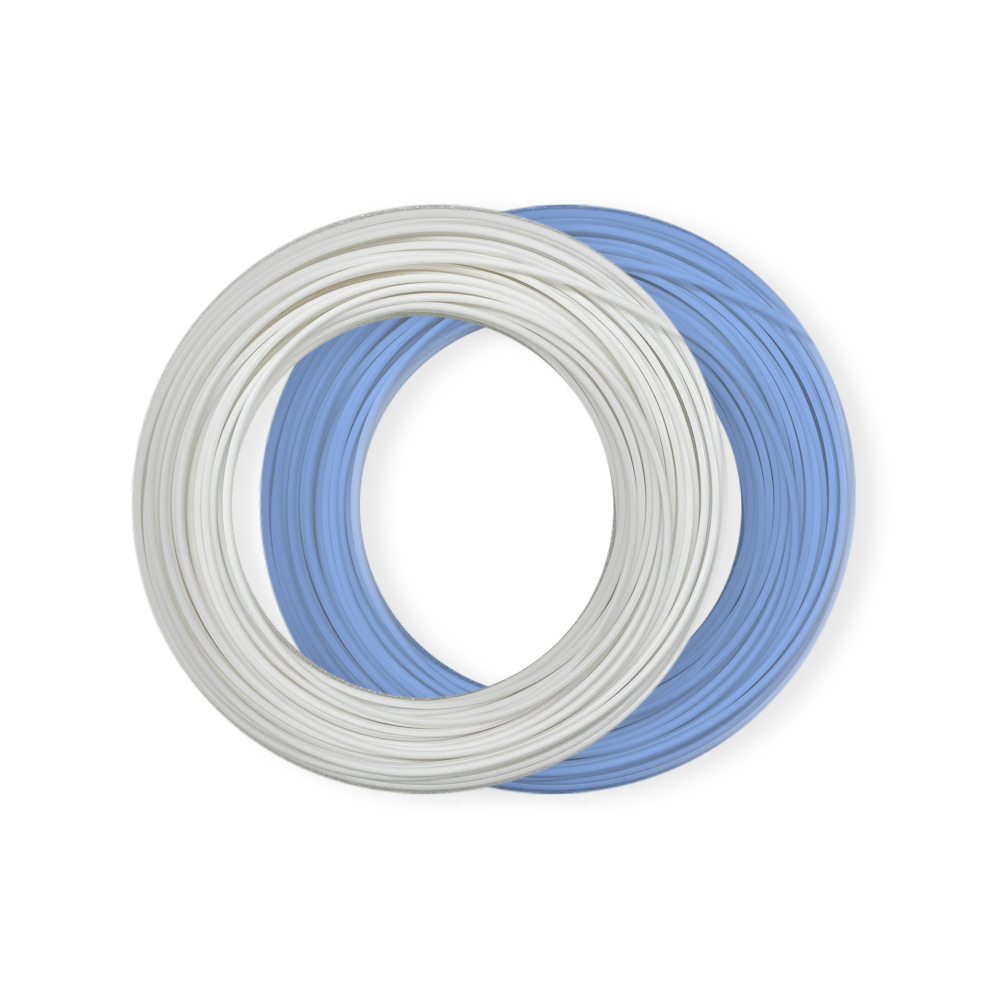 [Discontinued] Solid Color PRO-3 PLA 1.75mm Filament, 10m Length, Whit ...