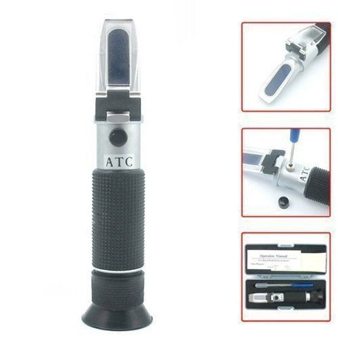 [Discontinued] Portable Salinity Refractometer, Dual Scale  Salinity 0-100 and Specific Gravity 1.000-1.070