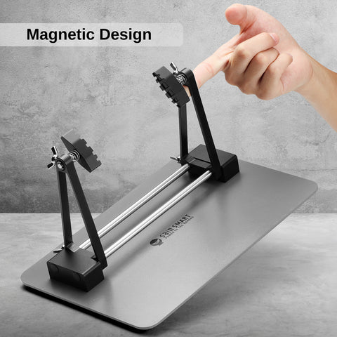 Magnetic Adjustable Circuit Board Holder, 360 Degrees Rotated