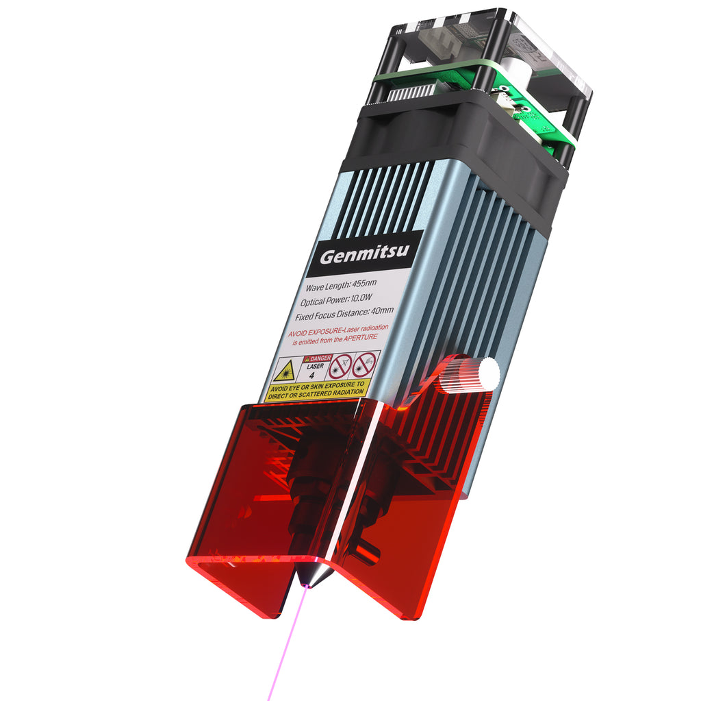 Genmitsu 10W Compressed Spot Fixed Focus FAC Laser Module with Air ...