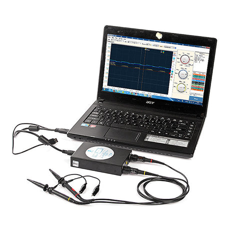 [Discontinued] DDS140 PC-Based USB Oscilloscope 40MHz Bandwidth 200MS/s Black