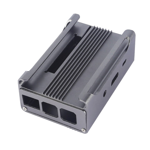 [Discontinued] Pi2/Pi3 Aluminum Alloy Case with Cooling Fan - White