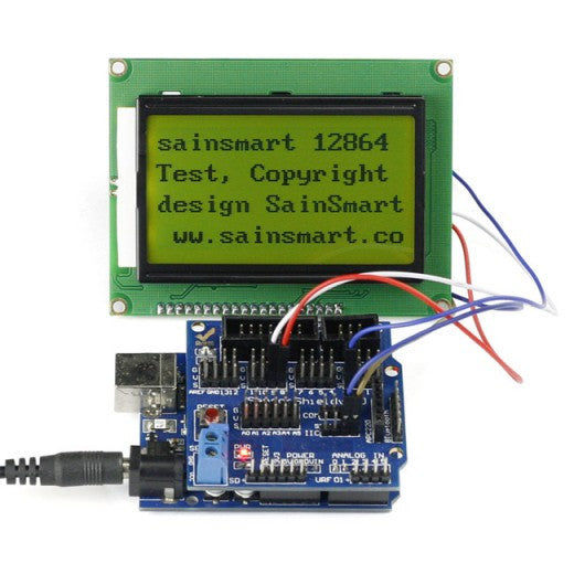 SainSmart UNO Sensor V5 LCD2004 Yellow Kit - Thumbnail 4