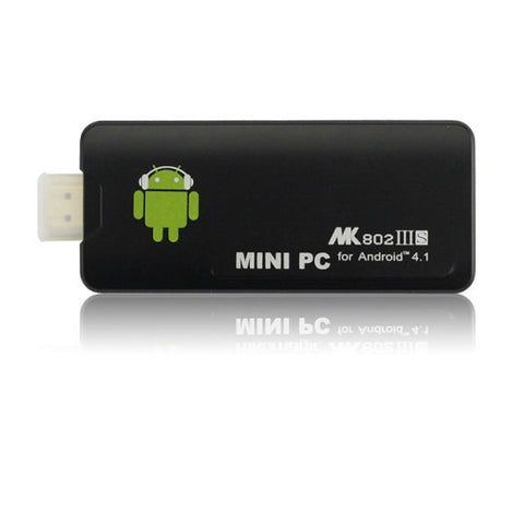 [Discontinued] Rikomagic MK802IIIS Mini PC Dual Core Rockchip 3066 Android 4.1, 4G ROM