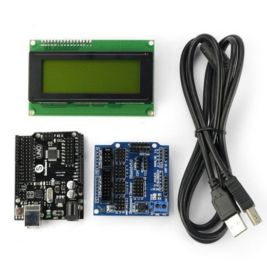 SainSmart UNO R3+ Sensor V5 + LCD2004 Yellow