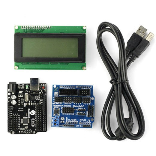 SainSmart UNO Sensor V5 LCD2004 Yellow Kit