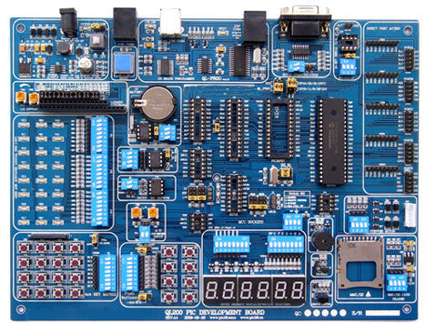 QL200 PIC Microchip MCU Development Board & USB Programmer Kit - Thumbnail 4