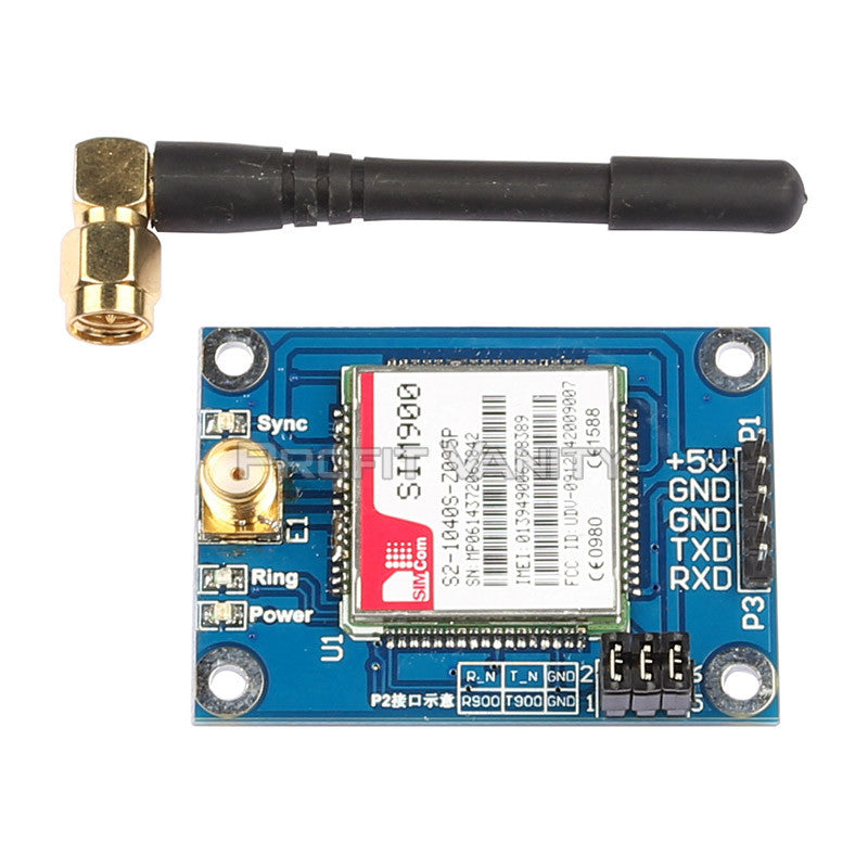 SIM900 GPRS/GSM Board Quad-Band Module Kit - Thumbnail 4
