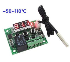 50°C to 110°C Thermostat - 12V - with VKS-W1209 Temperature