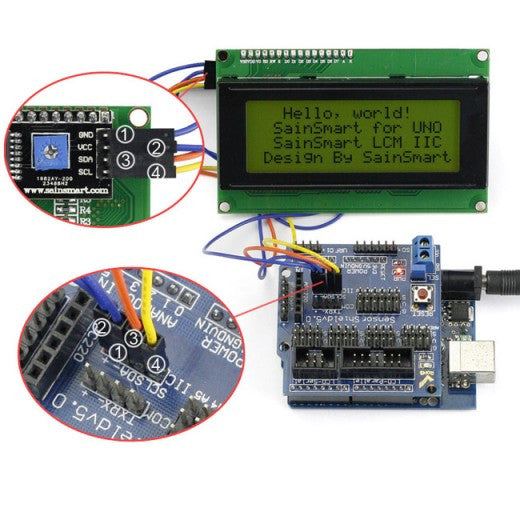 SainSmart UNO Sensor LCD2004 Kit - Thumbnail 2