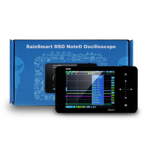 [Discontinued] DSO202 2-CH Handheld Mini Digital Oscilloscope, Touchscreen