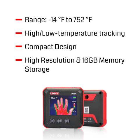 [Discontinued] [Open Box] UNI-T UTi80P Mini Infrared Thermal Camera